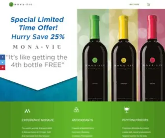 Monavie.com(Jeunesse Global) Screenshot