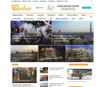 Monbarcelone.com(Mon Barcelone) Screenshot