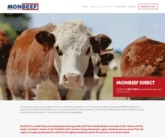 Monbeef.com.au(MONBEEF) Screenshot