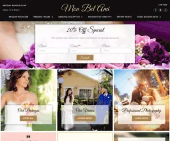 Monbelami.com(Las Vegas Wedding Chapels) Screenshot