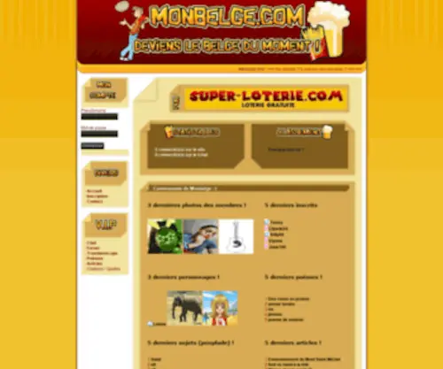 Monbelge.com(Espace) Screenshot