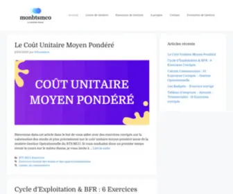 Monbtsmco.com(Développez vos compétences en gestion BTS MCO avec notre blog) Screenshot