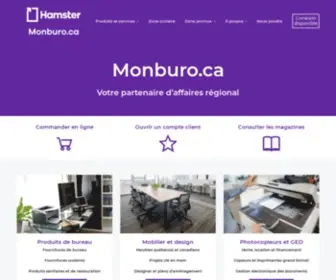 Monburo.ca(Votre) Screenshot