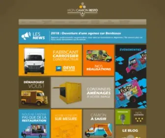 Moncamionresto.com(Location et Vente de Food Truck) Screenshot