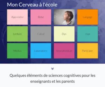 Moncerveaualecole.com(Accueil) Screenshot