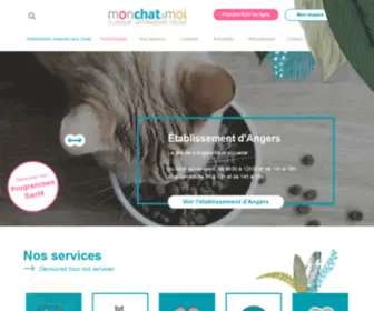 Monchatetmoi.fr(Mon Chat & Moi) Screenshot