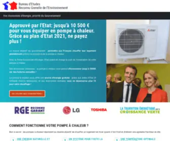 Monchauffagegratuit.org(Plan Eco Energie) Screenshot