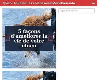 Monchien.info(Tout sur les chiens avec) Screenshot