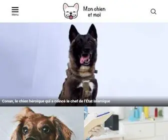 Monchienetmoi.fr(Mon chien et moi) Screenshot