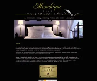 Monchique.co.za(Monchique Boutique Guest House) Screenshot