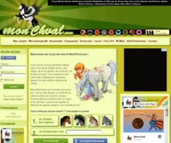 Monchval.com(Cheval jeu) Screenshot