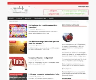 Monclic.fr(Blog Pour Travail à Domcile) Screenshot