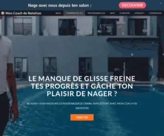Moncoachdenatation.fr(Mon Coach de Natation) Screenshot