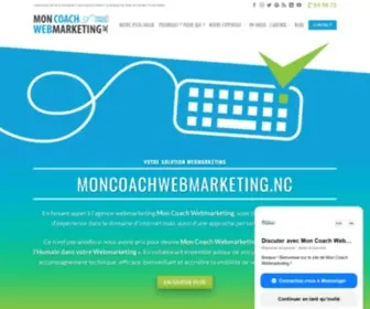 Moncoachwebmarketing.nc(Création site internet) Screenshot