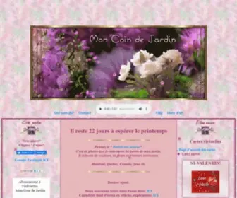 Moncoindejardin.ca(Mon Coin de Jardin) Screenshot