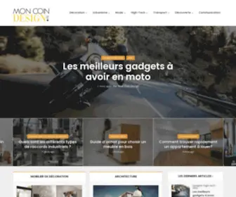 Moncoindesign.fr(Blog design) Screenshot