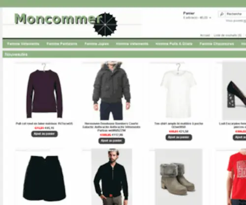 Moncommercesurleweb.fr(Création) Screenshot