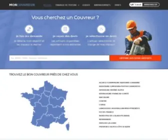 Moncouvreur.pro(Couvreur) Screenshot
