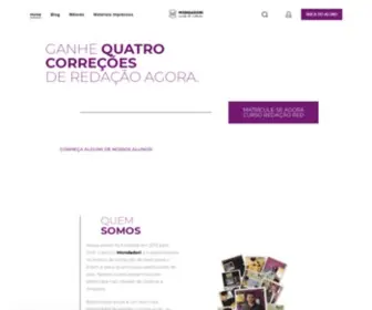 Mondadoricentrodeestudos.com.br(Mondadori Escola de Redação) Screenshot