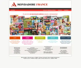 Mondadori.fr(Bienvenue sur le site de Mondadori France) Screenshot