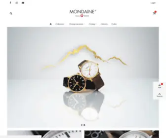 Mondaine.it(Il negozio ufficiale Mondaine Italia) Screenshot