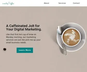 Mondaycoffeemarketing.com(Monday Coffee) Screenshot