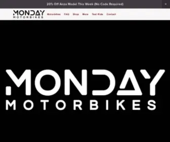 Mondaymotorbikes.com Screenshot