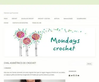 Mondayscrochet.com(Patrones que funcionan) Screenshot