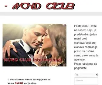 Mondclub.rs(Mond Club) Screenshot