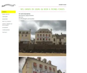 Monde-Crane.org(Des choses et d'autres) Screenshot