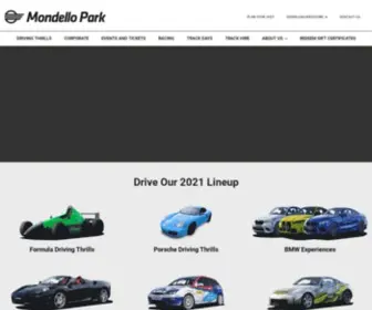 Mondello.ie(Mondello Park) Screenshot