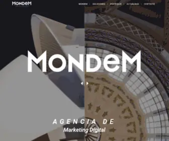 Mondem.es(La Agencia de Marketing Digital TOP) Screenshot