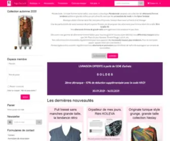 Mondemode.fr(Mode femme toutes tailles tous styles) Screenshot