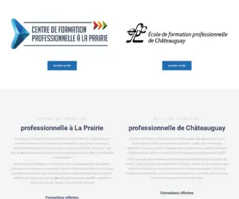 Mondep.com( Centre et école de formations professionnelles de la Rive) Screenshot