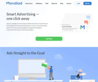 Mondiad.com(Smart Advertising) Screenshot