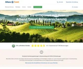 Mondial-Assistance.at(Allianz Travel Online) Screenshot