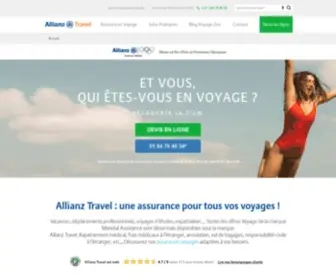 Mondial-Assistance.fr(Allianz Travel) Screenshot