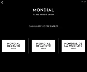 Mondial-Automobile.com(Mondial de l'Autosalon automobile Paris) Screenshot