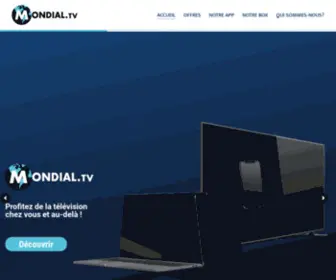 Mondial-TV.fr(Mondial TV) Screenshot