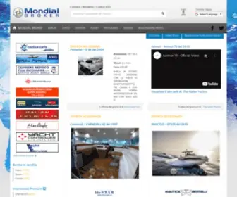 Mondialbroker.com(Vendita Barche e Yacht nuovi ed usati) Screenshot