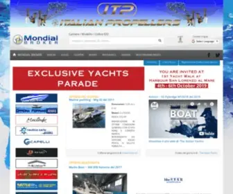Mondialbroker.de(Vendita Barche e Yacht nuovi ed usati) Screenshot