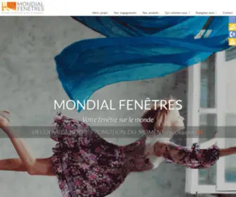 Mondialfenetres.fr(MONDIAL FENETRES : Portes) Screenshot