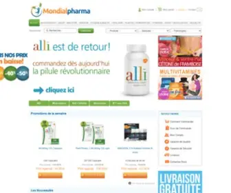 Mondialpharma.com(Hydroxycut) Screenshot