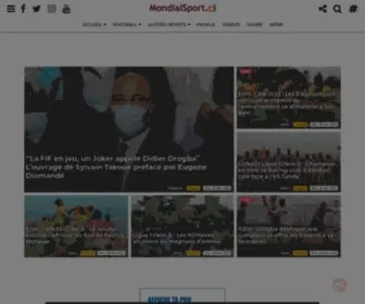 Mondialsport.net(L'actualit) Screenshot