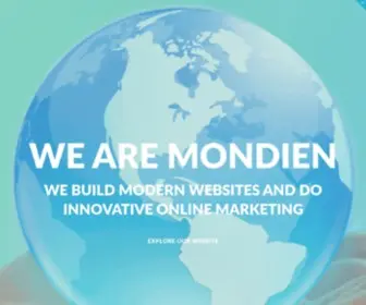 Mondien.com(Website Design Company) Screenshot
