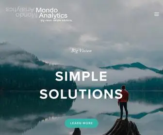 Mondoanalytics.com(Mondo Analytics) Screenshot