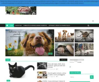 Mondoanimalidomestici.com(Tutti gli animali di casa) Screenshot