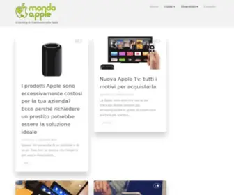 Mondoapple.com(Il tuo blog di riferimento sulla Apple) Screenshot