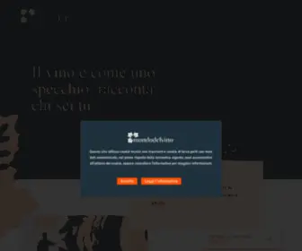 Mondodelvino.com(Un gruppo all'avanguardia che porta i vini Italiani nel mondo) Screenshot