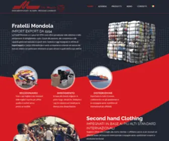 Mondola.it(Fratelli Mondola) Screenshot